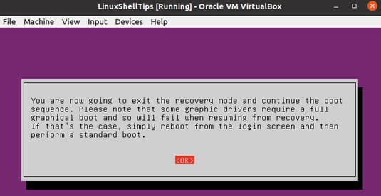 Cách đặt lại mật khẩu root khi quên trong Ubuntu 56