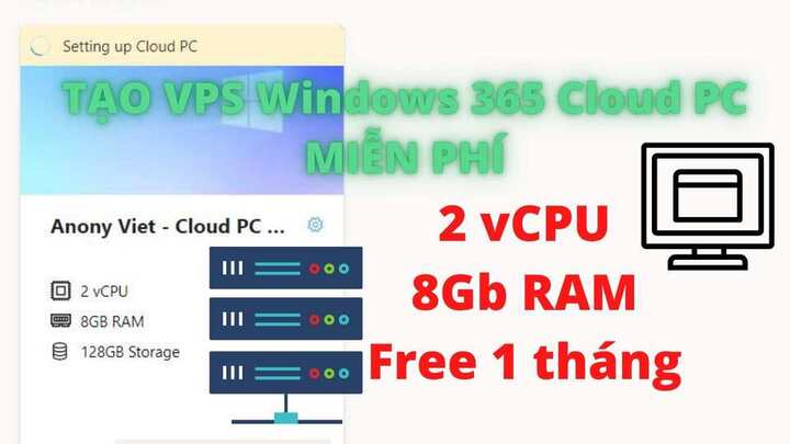 Cách đăng ký Windows 365 Cloud PC miễn phí 1 tháng - AnonyViet