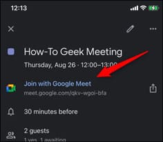 Cách lên lịch cuộc họp trong Google Meet