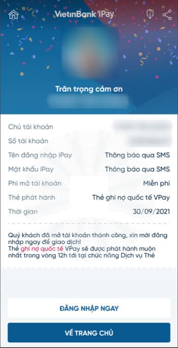 Cách nhận 100k miễn phí từ Vietinbank