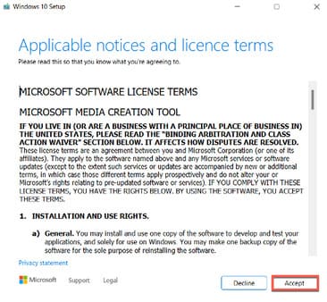 Cách hạ cấp Windows 11 xuống Windows 10 10
