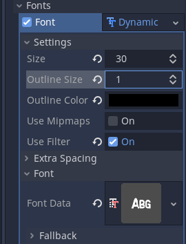 [Tạo 2D Platformer Game với Godot] Phần 20: Thiết kế Custom Fonts 30