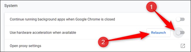 Cách bật và tắt tăng tốc phần cứng trong Chrome 10