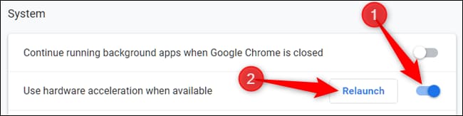 Cách bật và tắt tăng tốc phần cứng trong Chrome 32