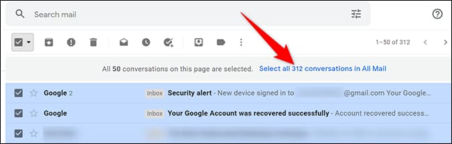 Cách xóa tất cả email trong Gmail 16