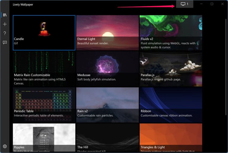 How to set a live wallpaper on Windows 11 with Lively Wallpaper 20