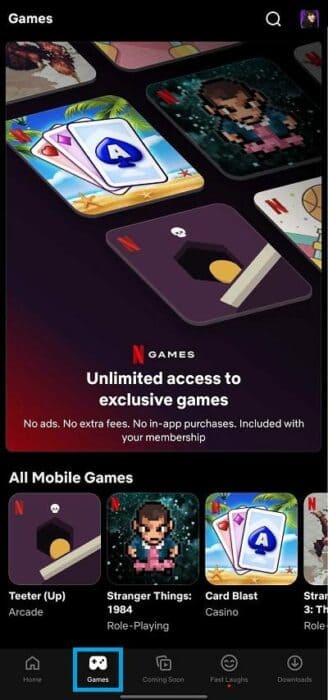 Cách chơi game Netflix trên Android và iOS 5