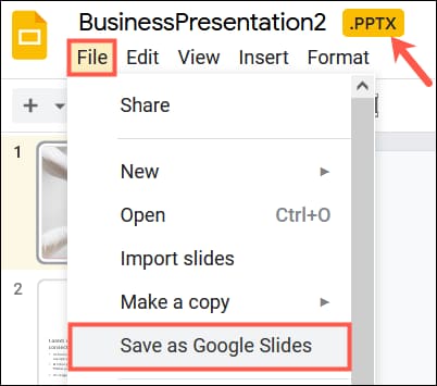 Cách chuyển PowerPoint sang Google Slides 34