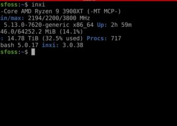 Cách xem tất cả thông tin hệ thống Linux với inxi 56