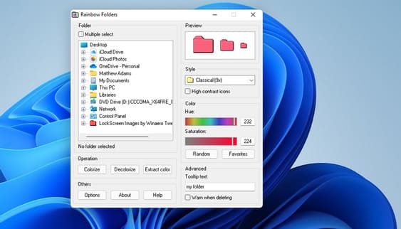 Cách đổi màu thư mục trong Windows 11/10 49