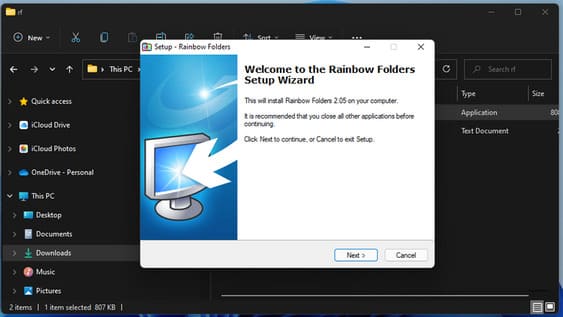 Cách đổi màu thư mục trong Windows 11/10 48