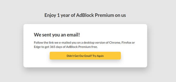 [Hot] Nhận ngay 1 năm miễn phí Adblock Premium 11