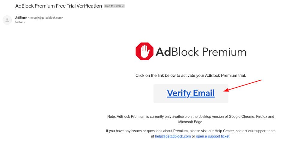 [Hot] Nhận ngay 1 năm miễn phí Adblock Premium 13