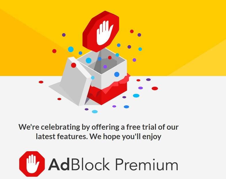 [Hot] Nhận ngay 1 năm miễn phí Adblock Premium