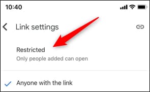 Cách tắt chia sẻ tài liệu trên Google Docs 44