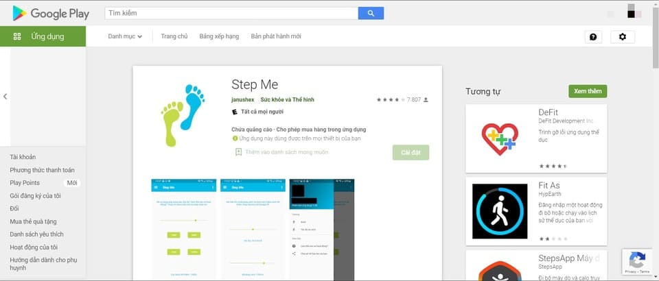 Download the Stepme app