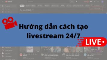 How to create a Livestream to play videos running 24/7 like music