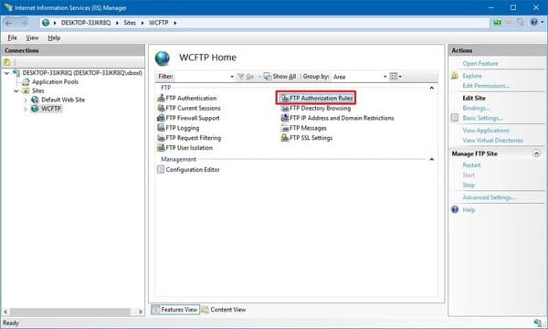 Cách tạo và quản lý máy chủ FTP trên Windows 10 52