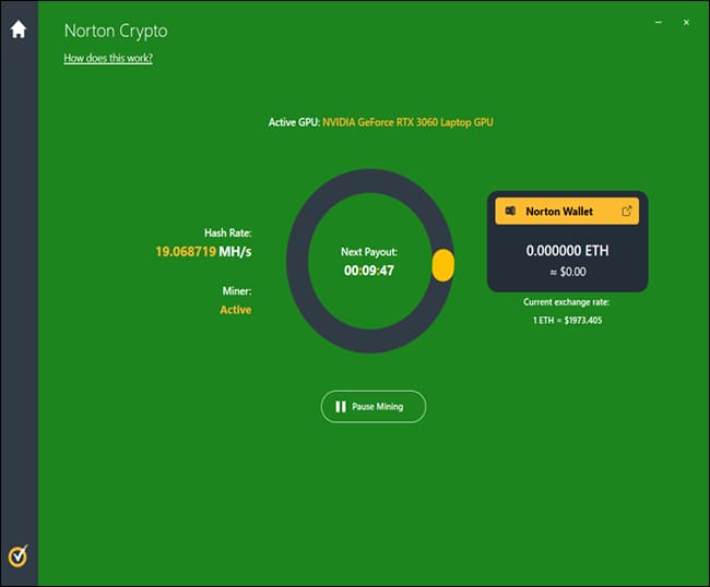 Norton 360 đã bắt đầu cho phép người dùng đào tiền ảo 14