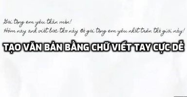 Website to help you convert text into handwriting