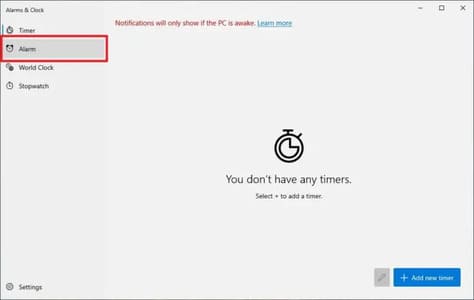 Cách Sử dụng Đồng hồ Báo thức trong Windows 10 47
