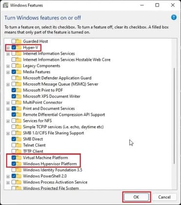 Cách bật Hyper-V trong Windows 11 Home 29
