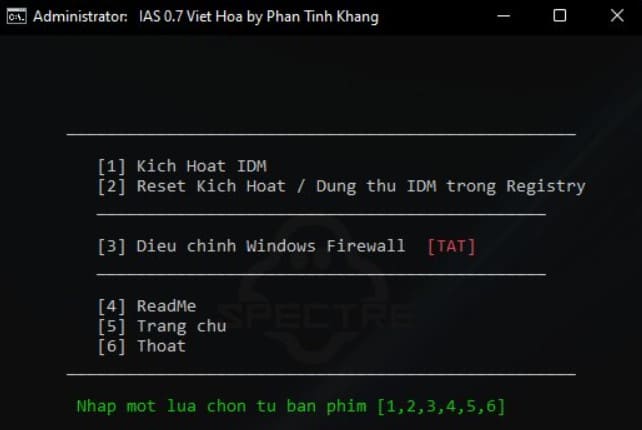 Download Active IDM IAS 0.7 Việt hóa sạch 100% có thể Update