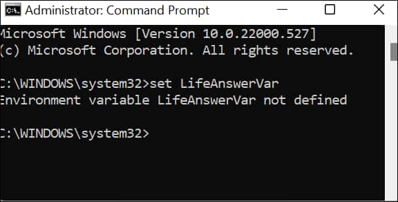 Cách sử dụng các biến môi trường CMD trong Windows 14