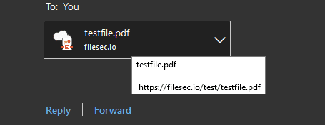 Phishing method by attaching malicious files on Office 365 17