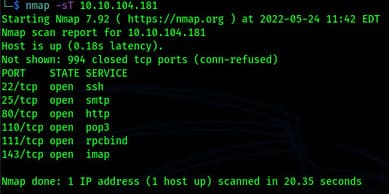 Hướng dẫn dùng nmap để scan Port 40