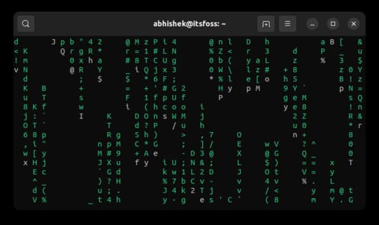 10 công cụ tạo ASCII Art thú vị trong Terminal Linux 97