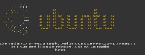 10 interesting ASCII Art creation tools in Terminal Linux 19