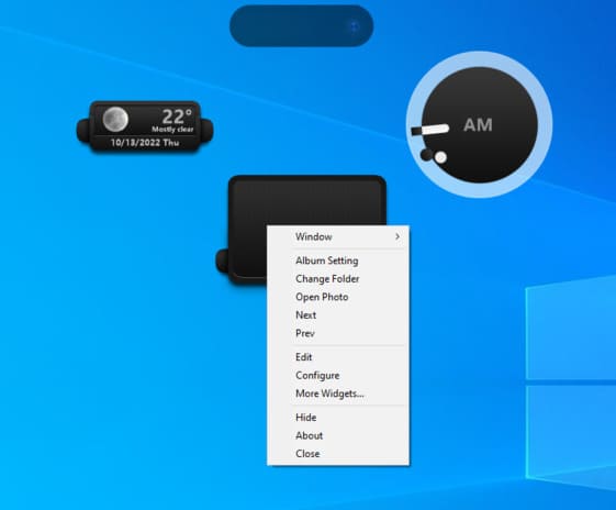 Cách cài Dynamic Island trên Windows bằng XWidget