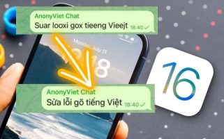 Instructions to fix Vietnamese typing errors on iOS 16
