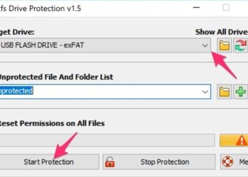 tao usb an toan NTFS Driver Protection