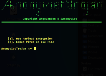 AnonyvietTrojan v1.2 - Update cho Linux OS và chức năng đính kèm virus 2