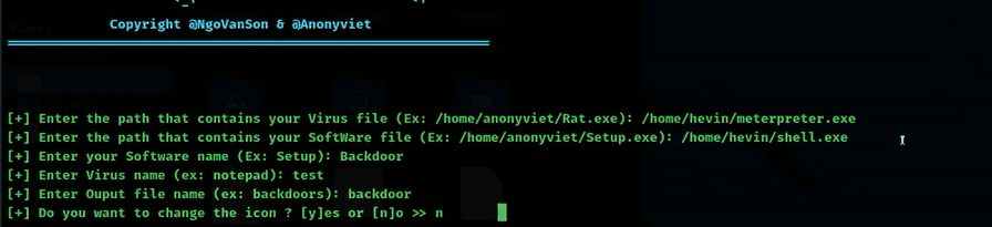 AnonyvietTrojan v1.2 - Update cho Linux OS và chức năng đính kèm virus 9