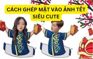 Hướng Dẫn Ghép Mặt Vào Ảnh Tết Hoạt Hình - Anonyviet