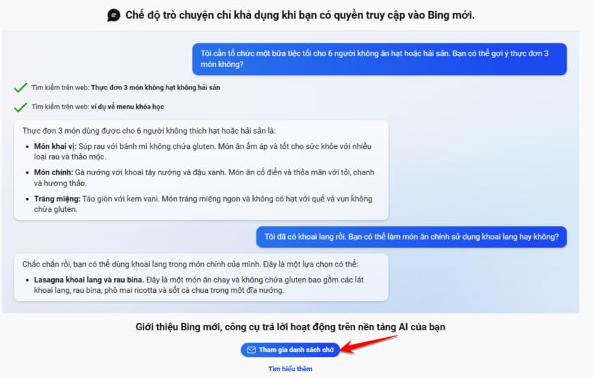 How to make AI chatbot bing microsoft