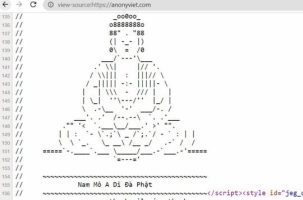 ASCII Buddha Blessing Code No Bug