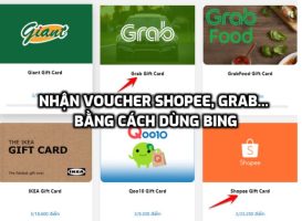 Earn Vouchers Grab, Shopee… with Microsoft Rewards program