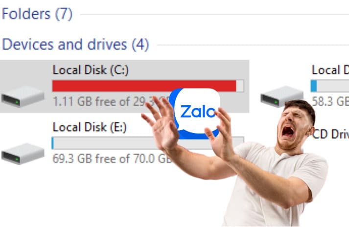 Cách Giải Phóng Dung Lượng Zalo Trên Ổ C Vẫn Giữ Nguyên Dữ Liệu - Anonyviet