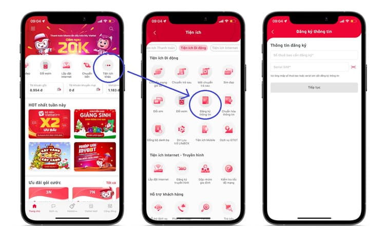 Cách đăng ký sim chính chủ trên Viettel, Mobifone và Vinaphone 10