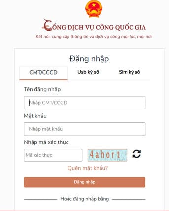 Hướng dẫn đăng ký CCCD online ngay tại nhà