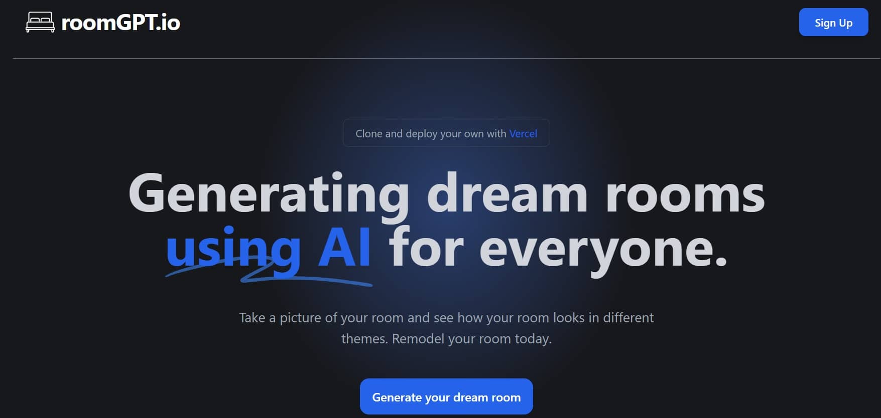   Design your own room with AI RoomGPT.io