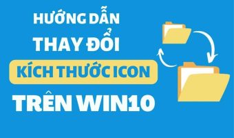 Ways to change the icon size on the Windows 10 desktop