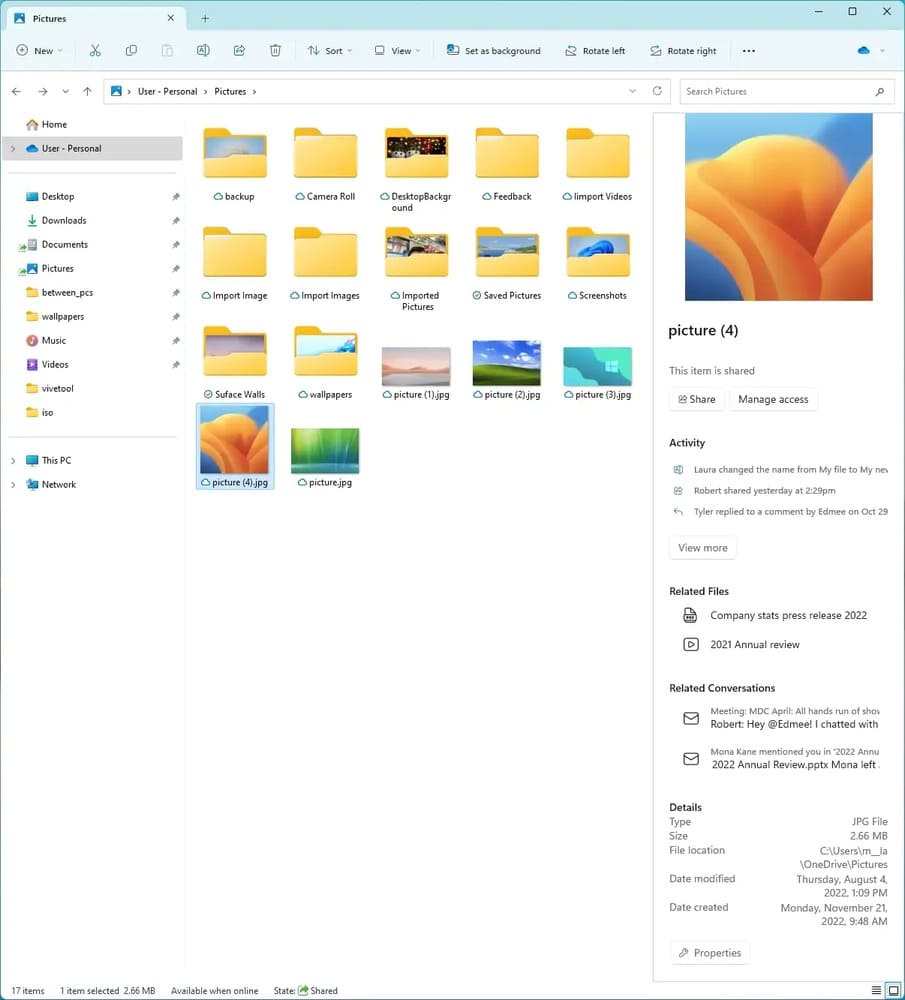 Cách bật File Explorer Windows 11 mới bằng ViVeTool 6
