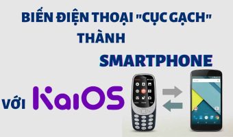 KaiOS operating system turns a “brick” into a smartphone
