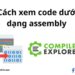 Cách xem code dưới dạng Assembly 15