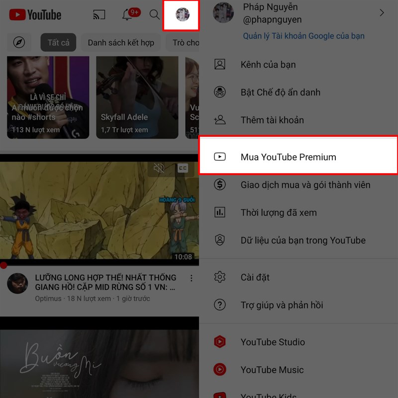 How to subscribe to YouTube Premium
